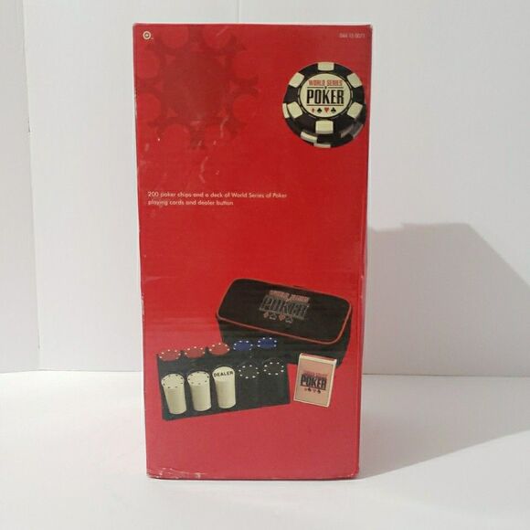 World Series of POKER SET Case Chips Cards (SEALED) NEW in Box - Picture 1 of 7